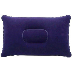 Φουσκωτό μαξιλάρι θαλάσσης & camping - YB3153 - 34x22cm - 960187 - Blue