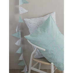 Διακοσμητικά σημαιάκια Bon Bon 240cm BB100-BB101 AQUA - Palamaiki