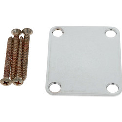 Fender Guitar/Bass Neck Plate, 4-bolt - Roadworn