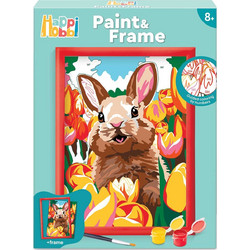 Paint & Frame Ζωγραφίζω Με Αριθμούς - Cheerful Bunny Για Ηλικίες 8+ Χρονών