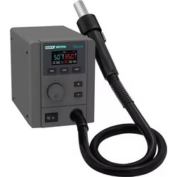 QUICK σταθμός θερμού αέρα QUICK857 Pro με air gun, 580W, 100-500 C