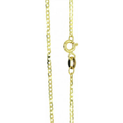 Αλυσίδα χρυσή 9Κ κουρμέτ 45cm 1.50mm