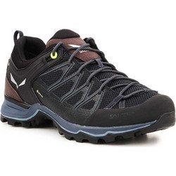 Salewa MS MTN Trainer Lite Ανδρικά Ορειβατικά Παπούτσια Αδιάβροχα Gore-Tex Μαύρα 61361-0971