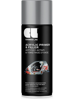Ακρυλικό Αστάρι & Γεμιστικός Στόκος 400ml Γκρι CosmosLAc Νo.342