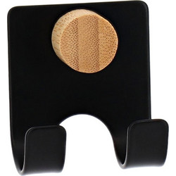 Κρεμαστράκι Αυτοκόλλητο (4.5x3x5) T-D Matt Black 91127103