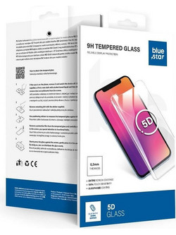 Blue Star Tempered Glass To Samsung Galaxy S26 Plus (Full Glue / Case friendly) 5D black