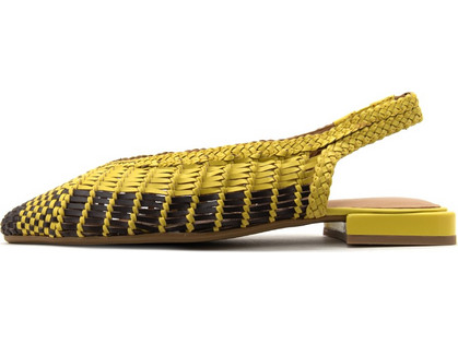 MAGARINI RAFFIA SLINGBACK BALLERINAS WOMEN GIOSEPPO