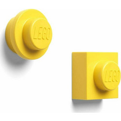 Room Copenhagen LEGO Copenhagen Σετ Μαγνητάκια Κίτρινο 2τμχ 40101732