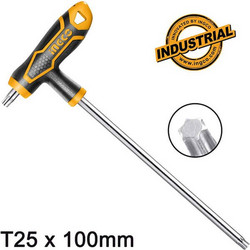 ΤΑΦ TORX ΚΛΕΙΔΙ T25 X 100MM INGCO HHK15T251001