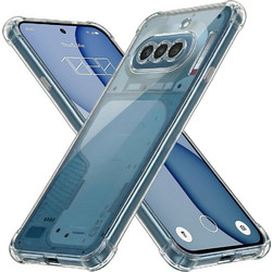 Techsuit Shockproof Clear Silicone Θήκη για Nothing Phone (4a) Διάφανο