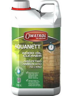 ΚΑΘΑΡΙΣΤΙΚΟ ΛΑΔΙΩΝ OWATROL AQUANET - 2,5L NewPlan