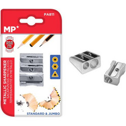 MP MP σετ μεταλλικές ξύστρες PA811, 25mm, ασημί