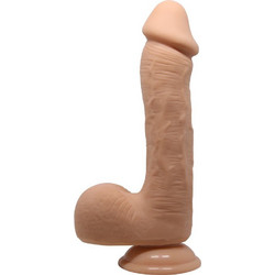 Baile Beautiful Encounter Johnson Lifelike Ρεαλιστικό Dildo με Βεντούζα & Όρχεις 23cm Flesh