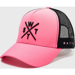 Watts Καπέλο Jockey με Δίχτυ Snapback Υφασμάτινο Φούξια DD815