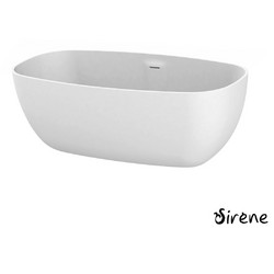 U2 ΜΠΑΝΙΕΡΑ FREESTD 165x85 SIRENE WHITE MATT