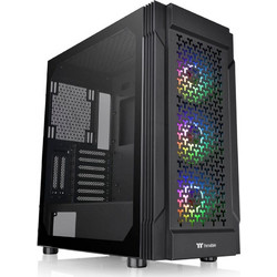 Thermaltake Versa T27 TG Black Gaming Midi Tower Κουτί Υπολογιστή με Πλαϊνό Παράθυρο