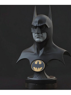 Φιγούρα Batman Keaton Bust Files 3D εκτυπωμένη