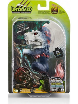 WowWee Fingerlings Untamed Ride Wolf Blizzard Midnight 9360