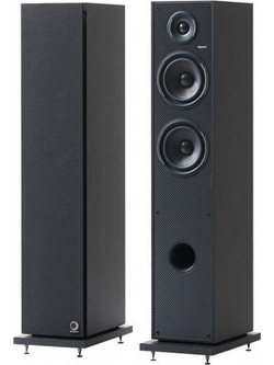 Elipson Horus 11F Ζεύγος Ηχείων Hi-Fi Δαπέδου 120W 2.5 Δρόμων Black