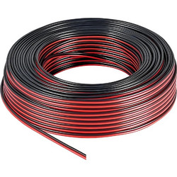 Καλώδιο Ήχου 2x0.50mm CCA 10m Powertech CAB-SP003