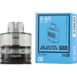 Aspire Avata 0.6ohm Mesh 15ml Cartridge 1pcs