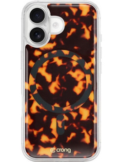 Crong Deluxe Mag Cover - Iphone 17 Magsafe Case (Tortoise) - (CRGDLMIP1761TOR)