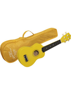 Soundsation Maui Sunny 10 Soprano Yellow with Case