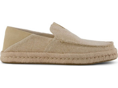 TOMS Alonso Rope Loafer - Natural Undyed Canvas