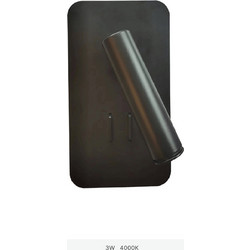 LED WALL LAMP 2X3W 4000K BLACK