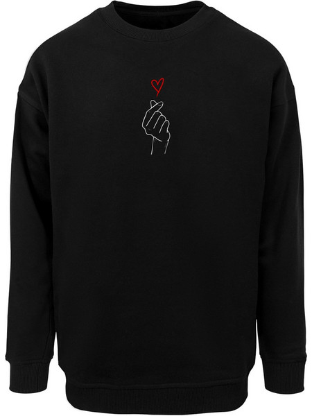 K Heart Sweat Crewneck black