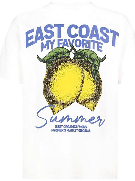 Sublevel East Coast T-Shirt White H12078AH22590A-1-22000