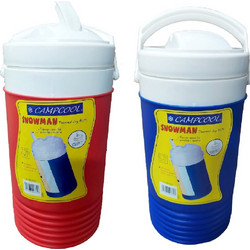 Ισοθερμικό Δοχείο Υγρών Campcool Snowman 5Lt με Χειρολαβή Μεταφοράς Διάφορα Χρώματα 21-03753