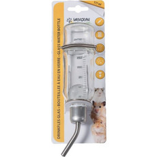 Vadigran Glass Water Bottle Ποτίστρα Γυάλινη για Μικρά Ζώα 177ml