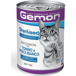 Monge Gemon Sterilised Mousse with Tuna & Ocean Fish 415gr