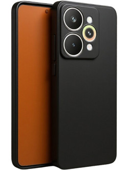 Forcell Realme 15 5G / 15 Pro 5G Matte Θήκη Σιλικόνης - Black