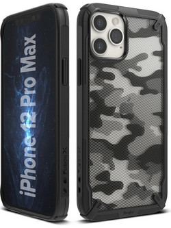 Ringke Fusion X Camo Black (iPhone 12 Pro Max)
