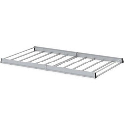 ΣΧΑΡΑ ΟΡΟΦΗΣ KARGO RACK 340x180cm ΣΙΔΕΡΕΝΙΑ ΜΕ ΠΛΑΙΝΑ ΠΡΟΦΙΛ ΑΛΟΥΜΙΝΙΟΥ