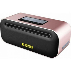 Awei Y600 Ηχείο Bluetooth 8W Ροζ Χρυσό