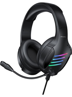 Awei GM-5 Gaming Headset Over Ear Black