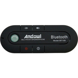 Andowl Bluetooth Αυτοκινήτου Q-324 για το Αλεξήλιο (Multipoint) Q-324