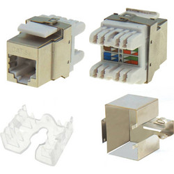 KEYSTONE JACK RJ45 FTP CAT 5e KRONE TYPE 180 ΠΡΙΖΑΣ / PATCH PANEL ΑΣΗΜΙ SW1008S SUT