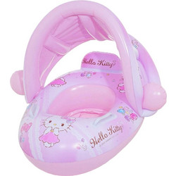 Παιδικό Φουσκωτό Σωσίβιο Hello Kitty με Σκίαστρο και Κάθισμα
