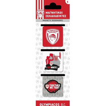 ΧΑΡΤΙΝΗ ΠΟΛΗ ΜΑΓΝΗΤΙΚΟΣ ΣΕΛΙΔΟΚΕΙΚΤΗΣ ΟΛΥΜΠΙΑΚΟΣ ΜΠΑΣΚΕΤ 5x16cm