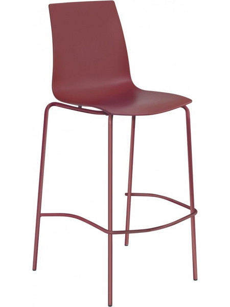 X-treme BSL PRO σκαμπό bar 51 - Brick red 52x52x110(74)cm