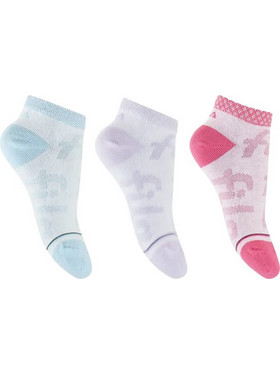 Καλτσάκια FILA set 3 ζευγαριών (F1436-813 LITTLE/FLOWER)