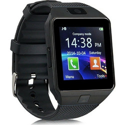 ACP Smartwatch 43mm με SIM (Μαύρο)