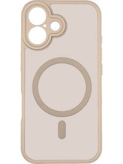 Sonique MagMatte Lens Back Cover Beige (iPhone 17)