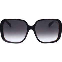 Marc Jacobs 670/S 807/FQ Ανδρικά Γυαλιά Ηλίου Aviator Κοκάλινα Μεταλλικά Μαύρα με Καφέ Καθρέπτη Φακό