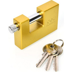 DELI λουκέτο τάκου με κλειδί DL508306, heavy duty, 60mm