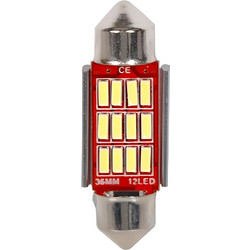Λάμπες LED Αυτοκινήτου CANBUS SV8.5 36mm 6500K Σετ 2τμχ Kmt Style 2000446